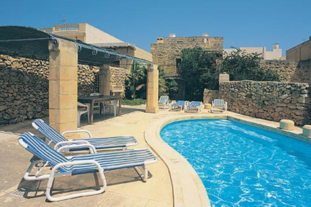 Xagħra "Steves Villas" Villa Ta Rosi חדר תמונה